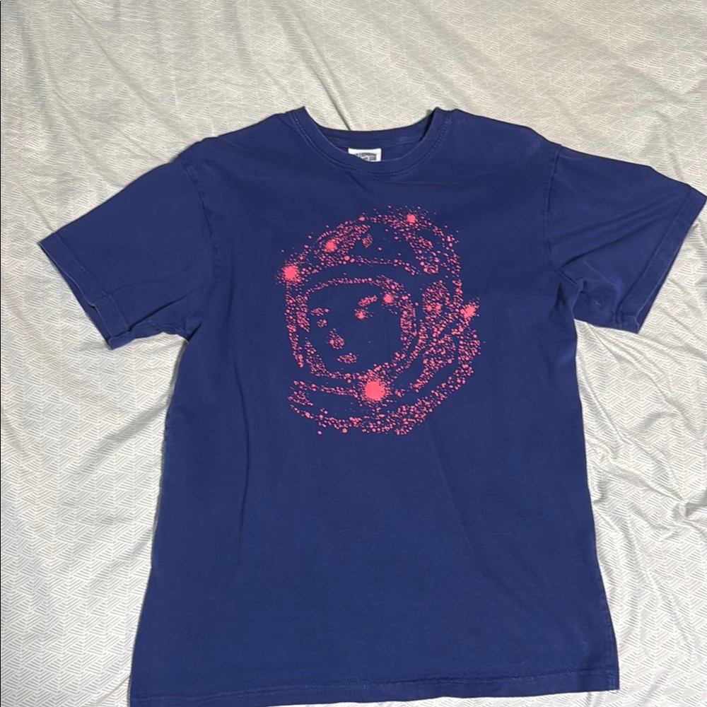 Billionaire Boys Club Blue and Pink Astronaut Tee